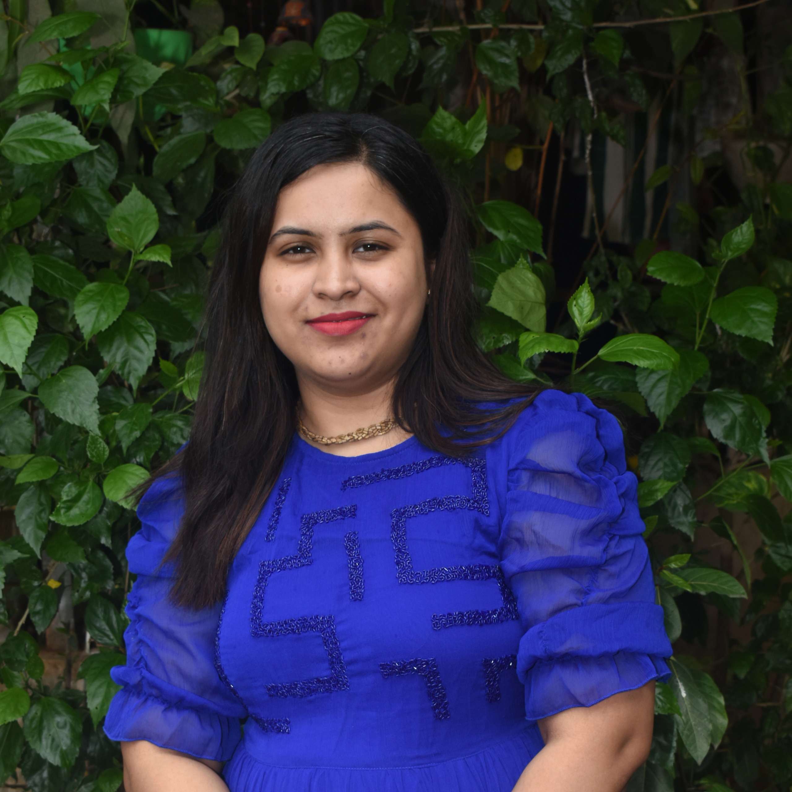 portrait of tarot expert in India